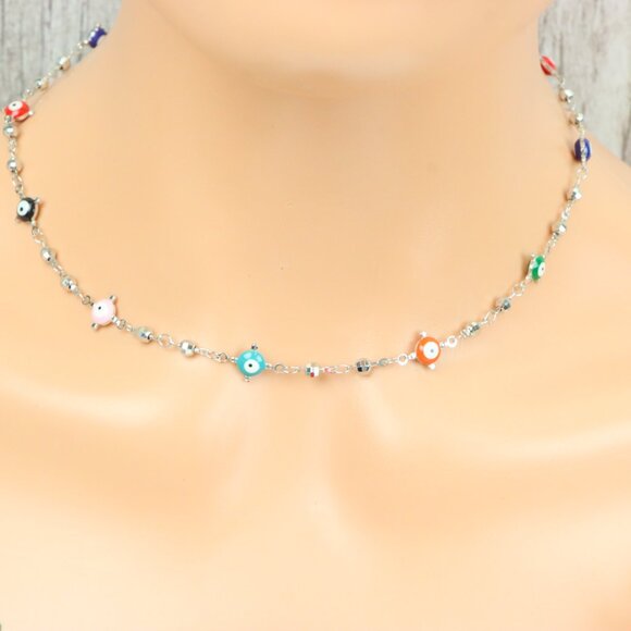 Minimalist Necklace Chain, Elegant Jewelry for Women & Girls | MLCRC2155 - Picture 7 of 10